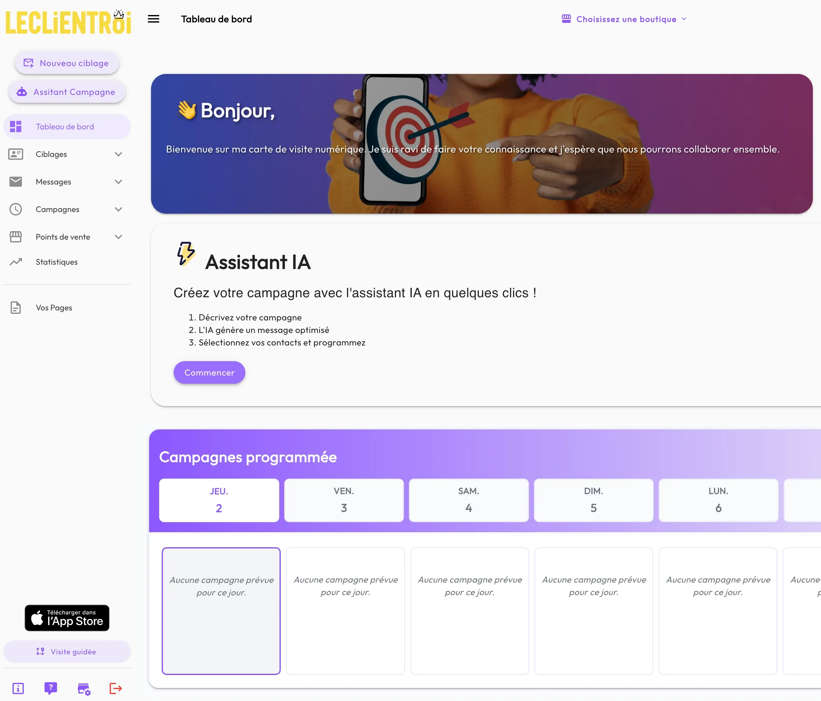 La plateforme LeClientRoi